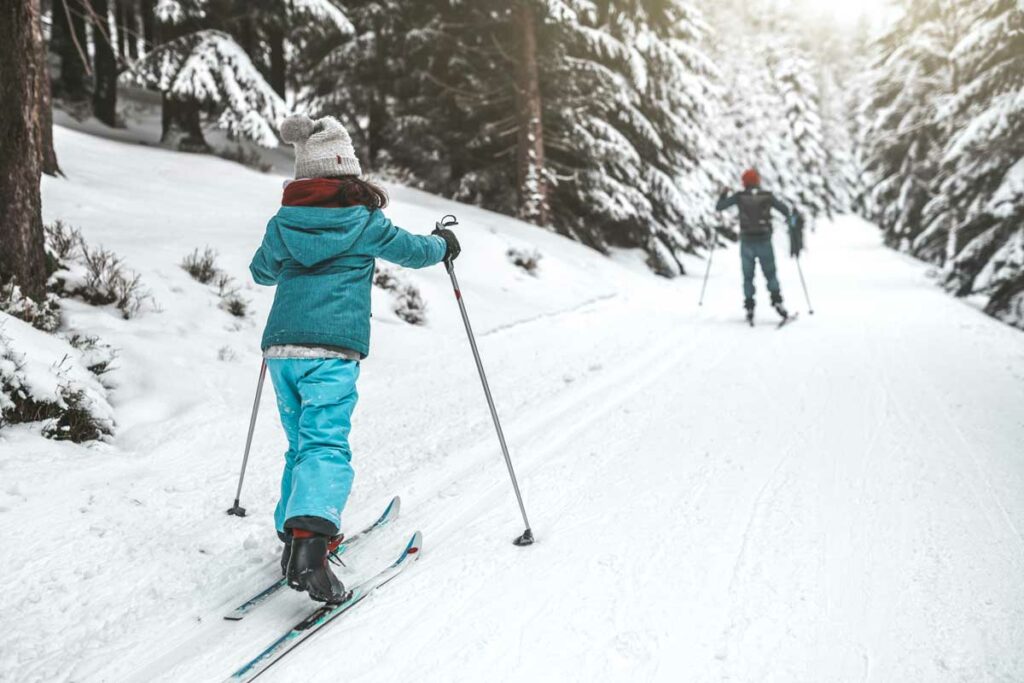 cross country skiing